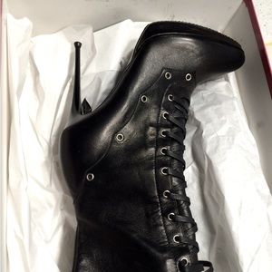 Gorgeous Mimosa Stiletto Leather Boots 7.5